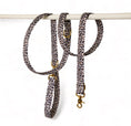 Load image into the gallery viewer, Leopard Leash - waterproof fabric