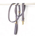 Load image into the gallery viewer, Houndstooth Multi-position Leash - waterproof fabric