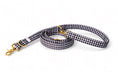 Load image into the gallery viewer, Houndstooth Multi-position Leash - waterproof fabric