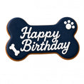 Charger l'image dans la visionneuse de la galerie, Biscuit Happy birthday - Bleu