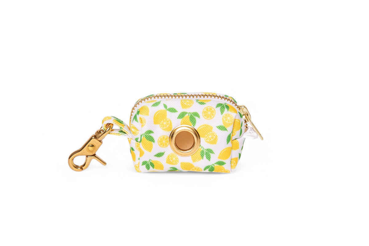 Distributeur de sacs Citron - tissu imperméable