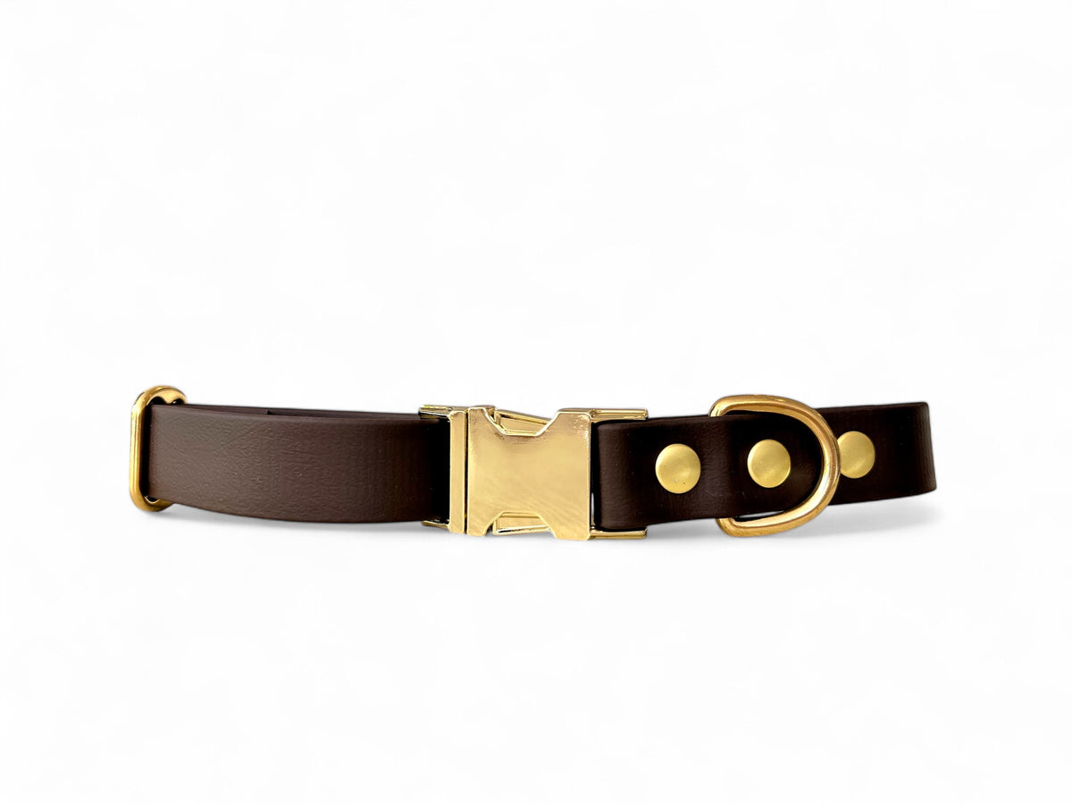 Collier Chocolat - Biothane