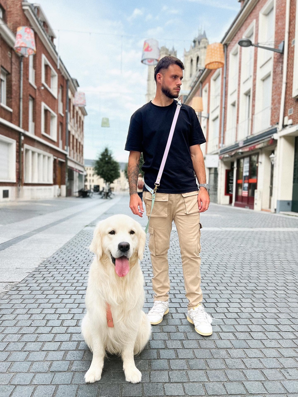 Rio&Co x Pompon&Pets Rainbow Leash