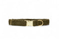 Charger l'image dans la visionneuse de la galerie, Collier Teddy Kaki - tissu douceur
