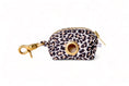 Load image into the gallery viewer, Leopard Poop Bag Holder - waterproof fabric
