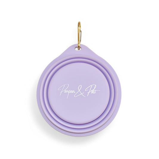Gamelle pliable - Lilas