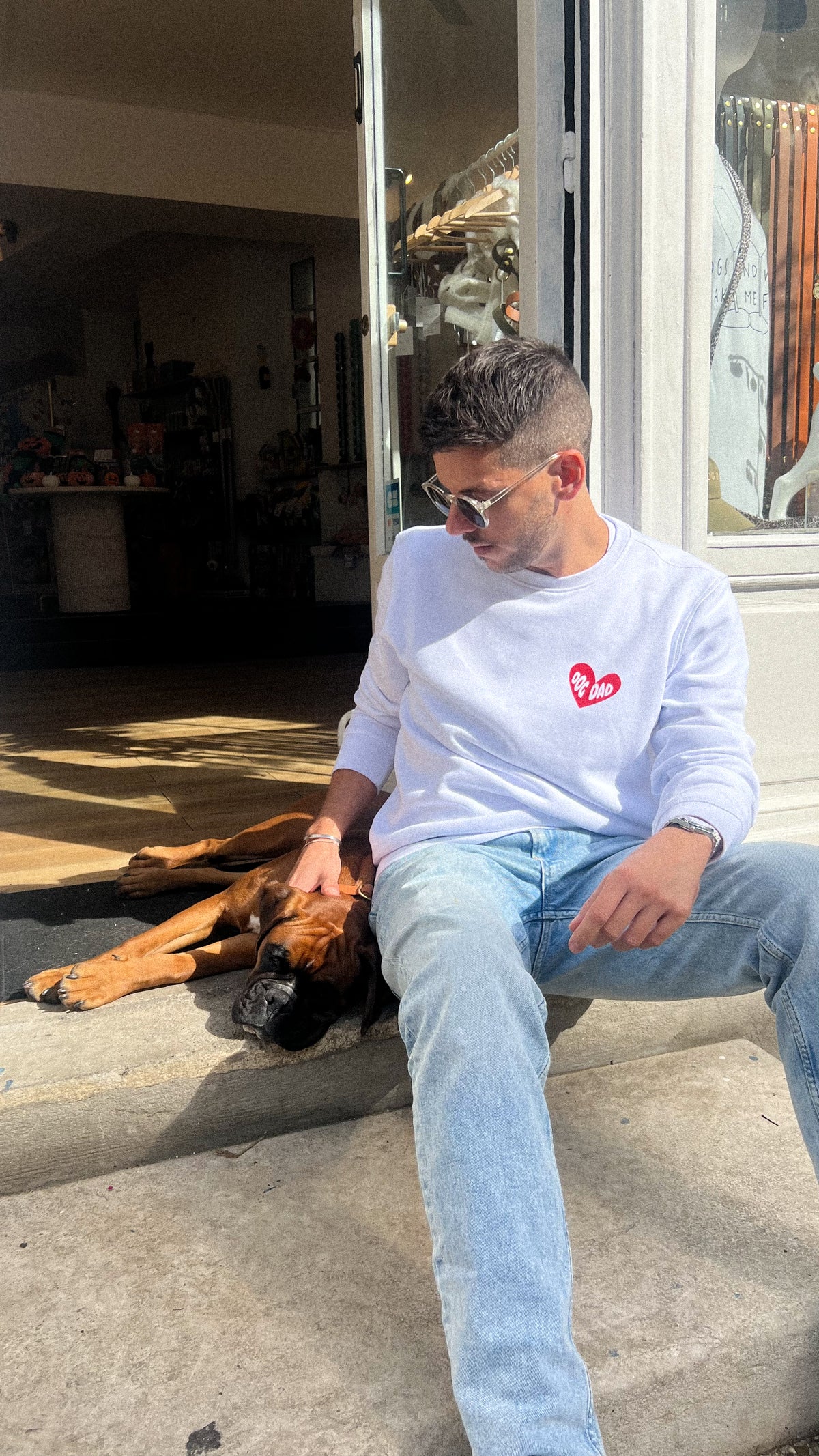 Sweat-shirt Dog dad