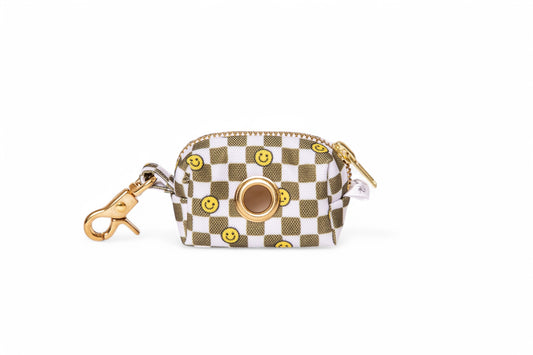 Distributeur de sacs Smiley - tissu imperméable