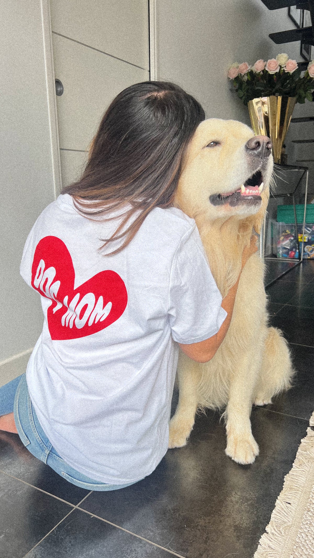T-shirt Dog mom