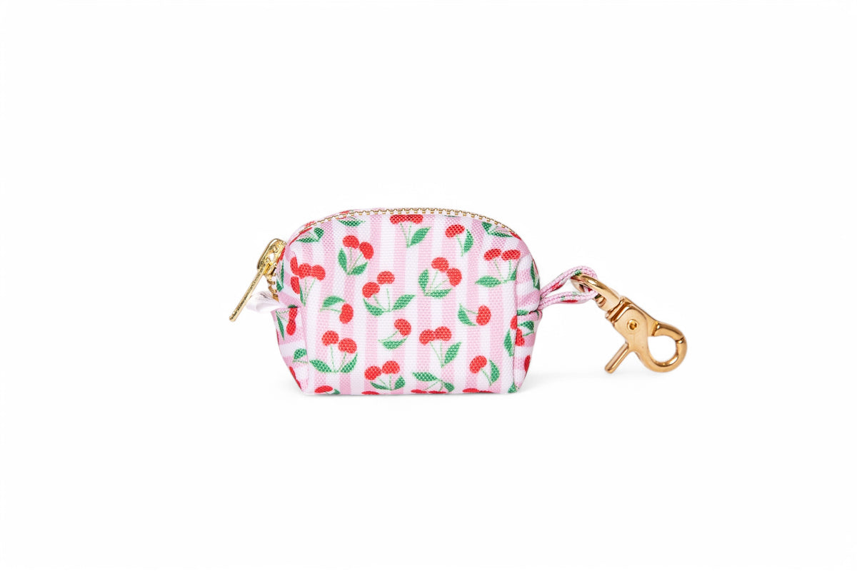 Distributeur de sacs Cerise - tissu imperméable