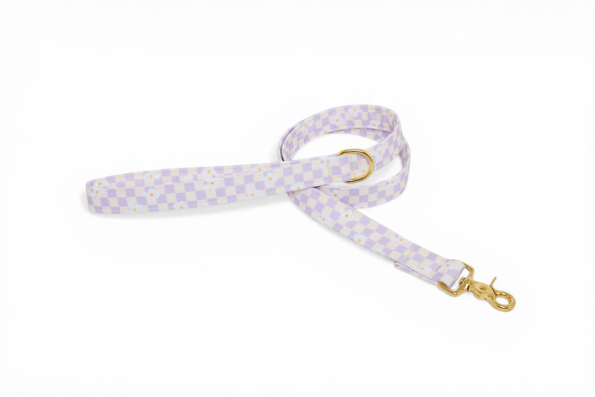 Laisse Daisy - tissu impérméable