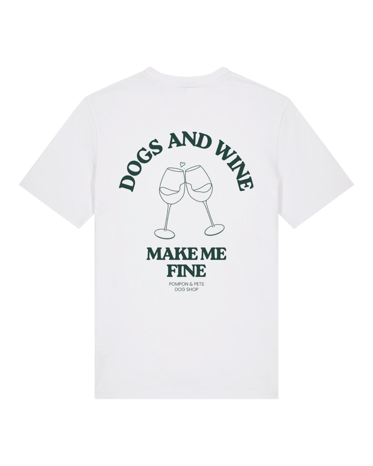 T-shirt Dogs and Wine