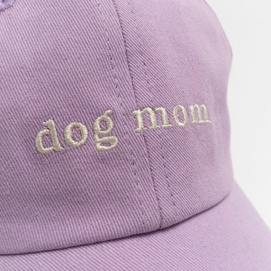 Casquette DOG MOM - Lilas