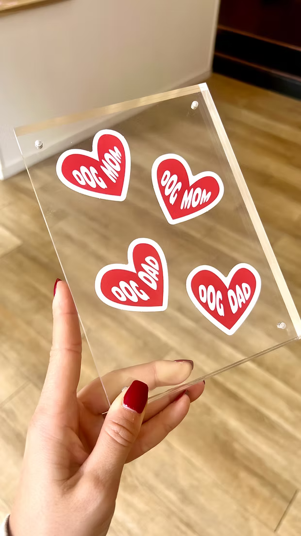 Sticker DOG MOM - DOG DAD