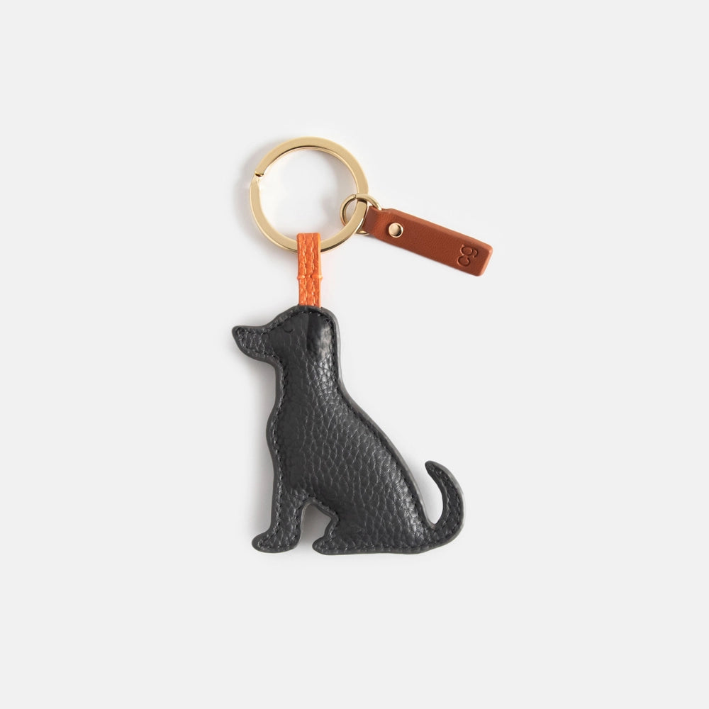 Porte-clés chien noir