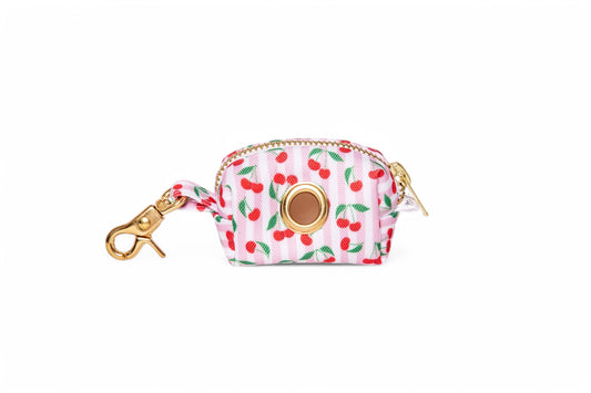 Distributeur de sacs Cerise - tissu imperméable