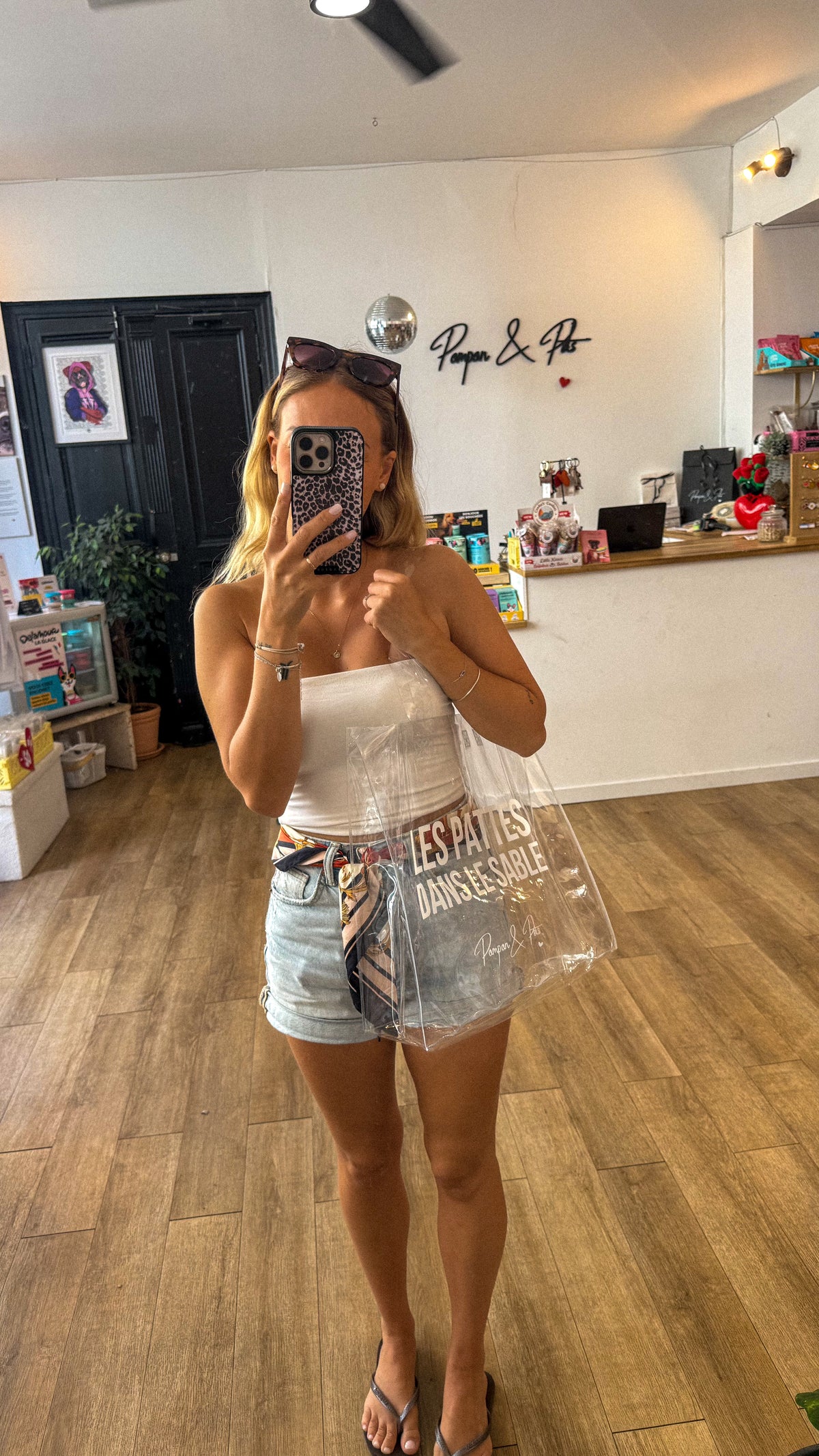 Sac de plage LES PATTES DANS LE SABLE