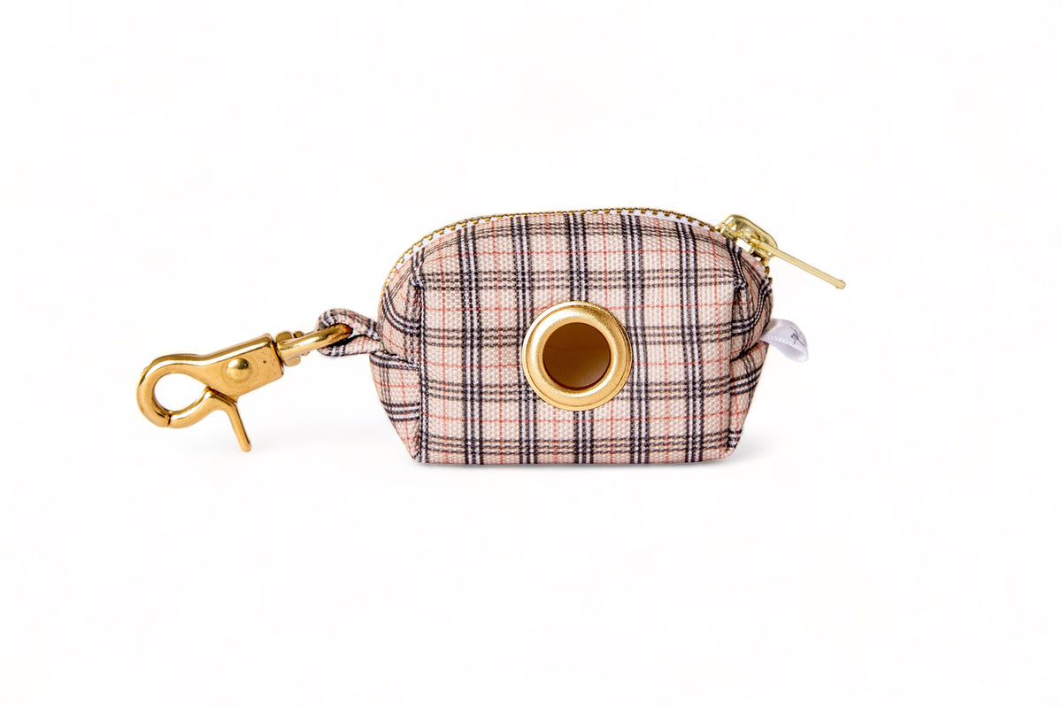 London Poop Bag Holder - waterproof fabric