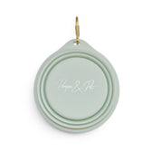 Gamelle pliable - Vert d'eau