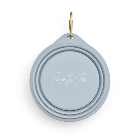 Gamelle pliable - Bleu