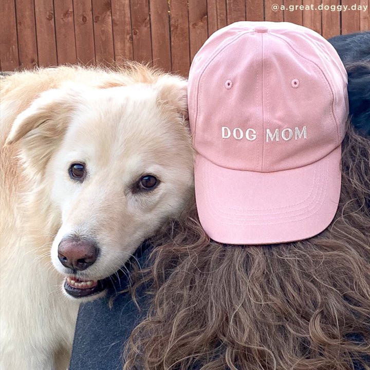 Casquette DOG MOM - Rose