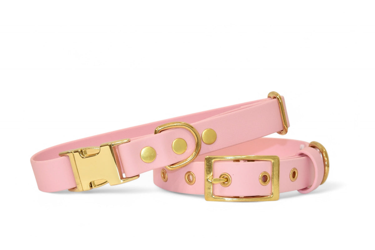 Collier Rose - Biothane