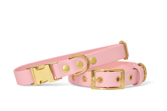 Collier Rose - Biothane