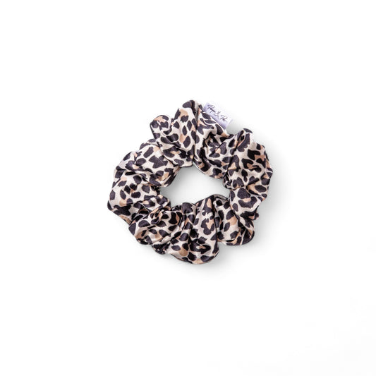 Leopard Scrunchie - Satin