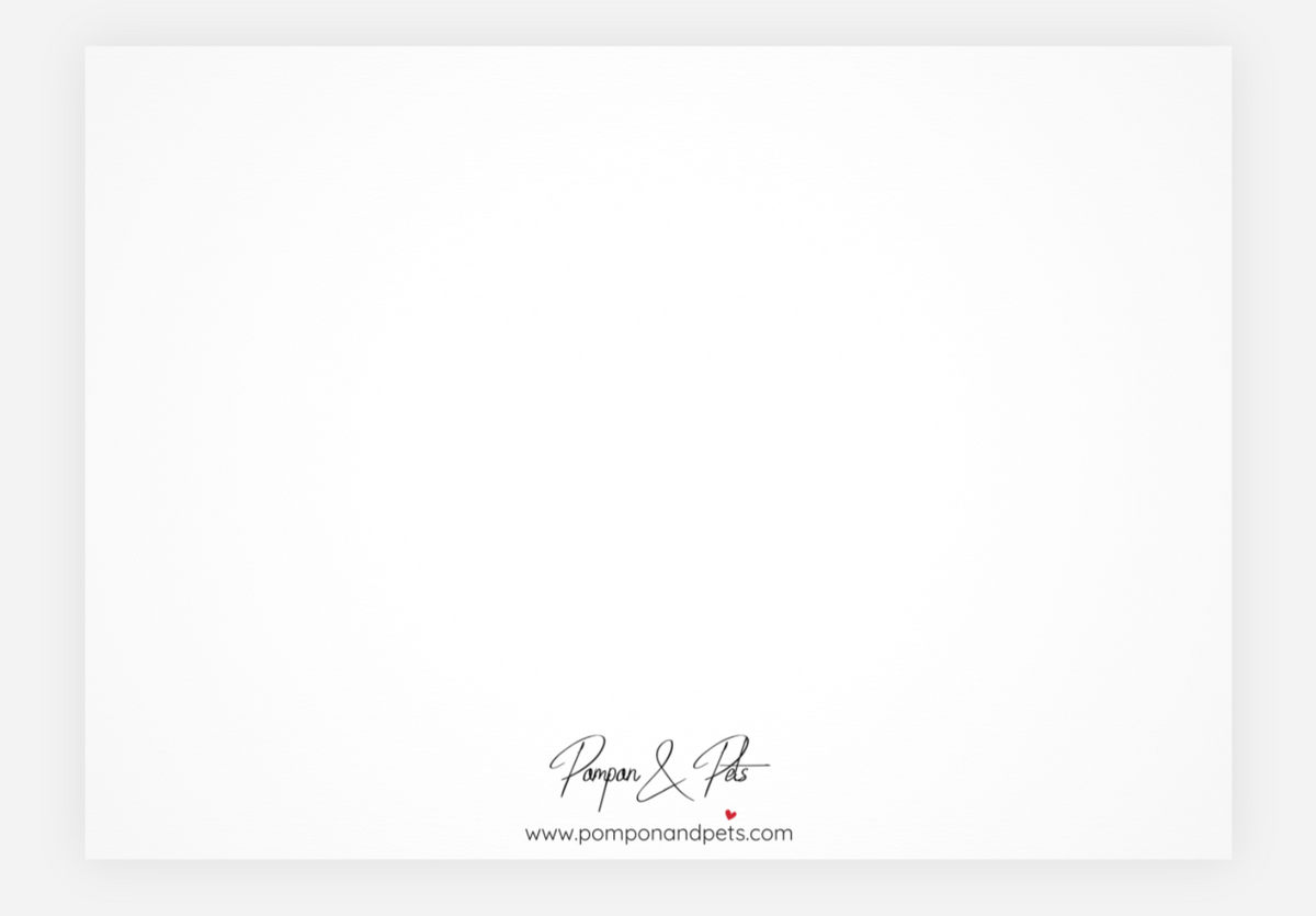Carte postale "I woof you"