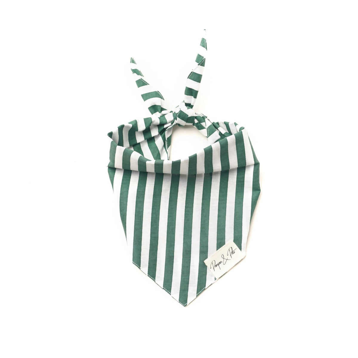 Bandana Rayures vertes