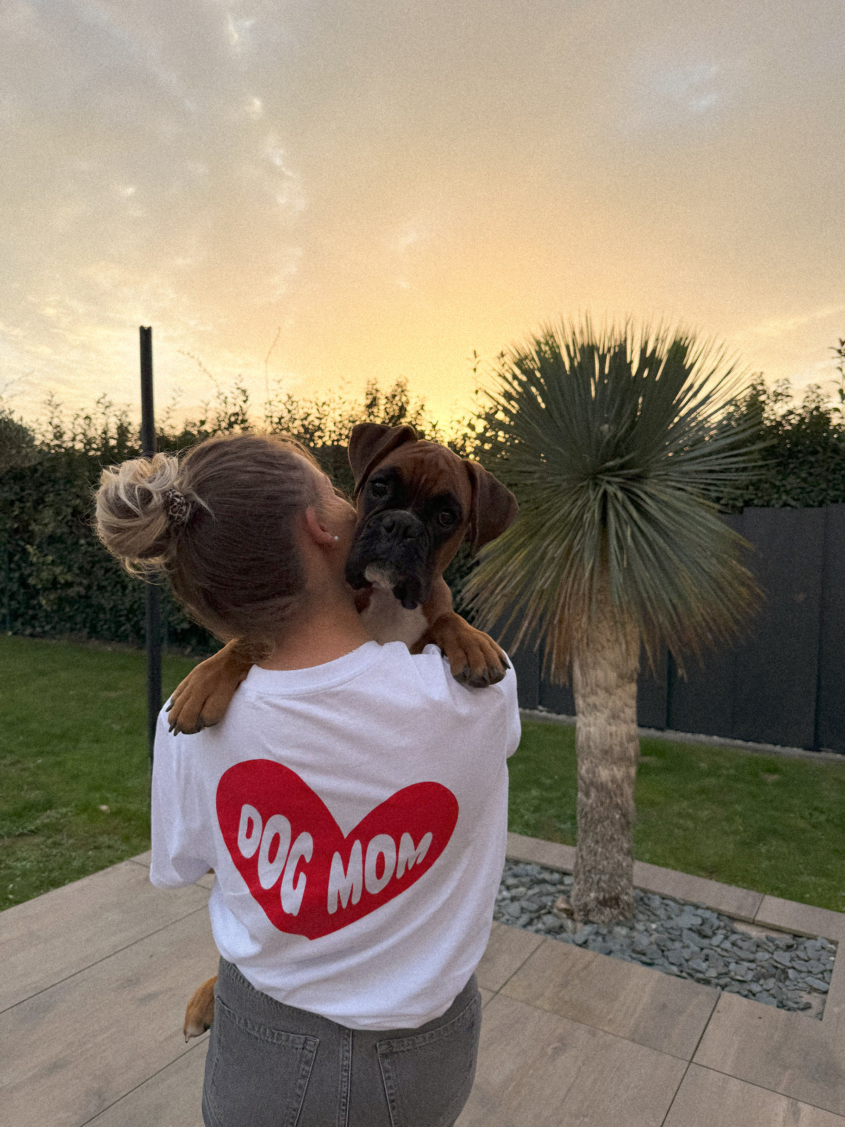 T-shirt Dog mom