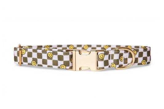 Smiley Collar - waterproof fabric
