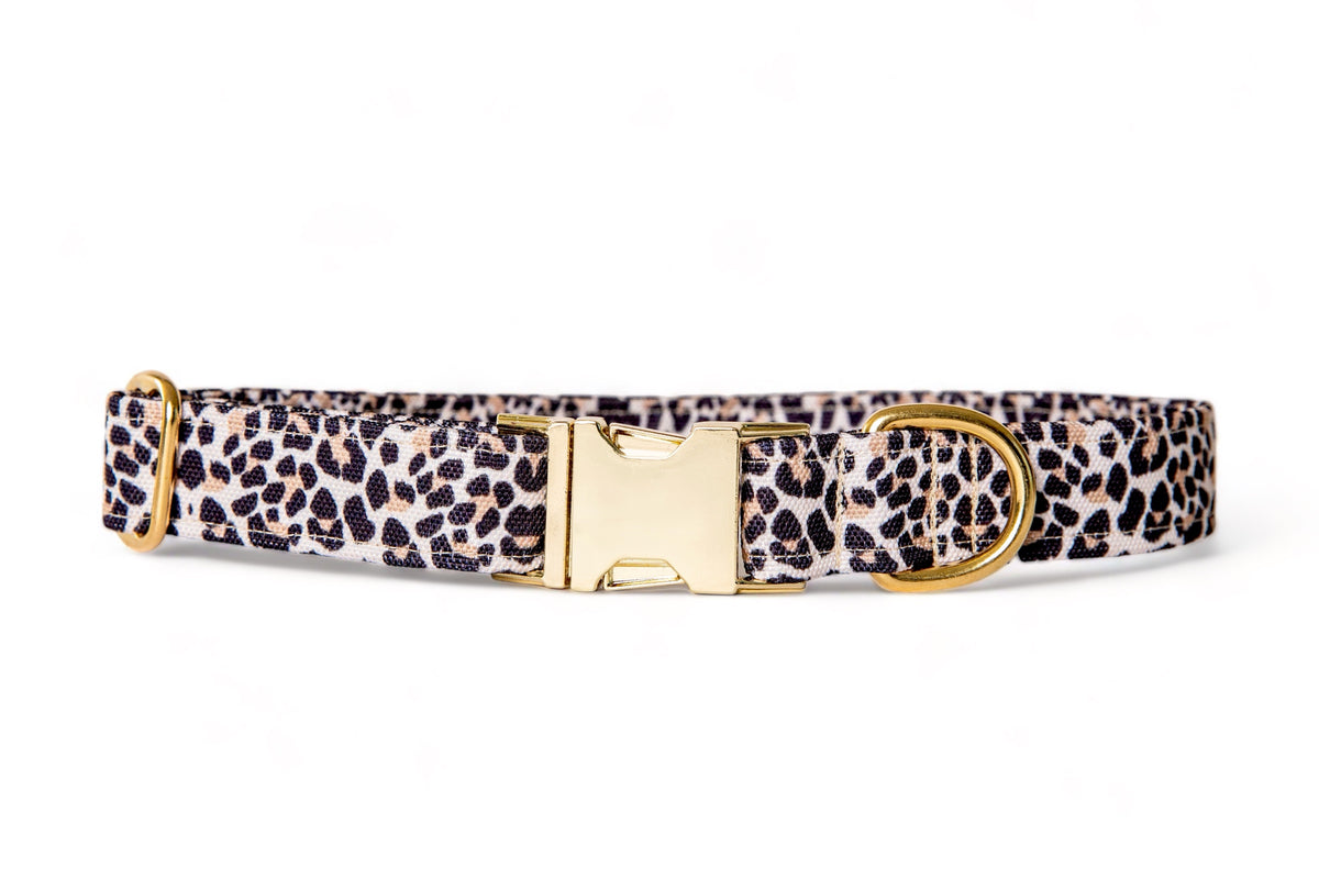 Collier Léopard - tissu imperméable