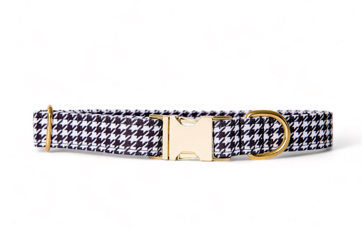Collier pied de poule - tissu imperméable