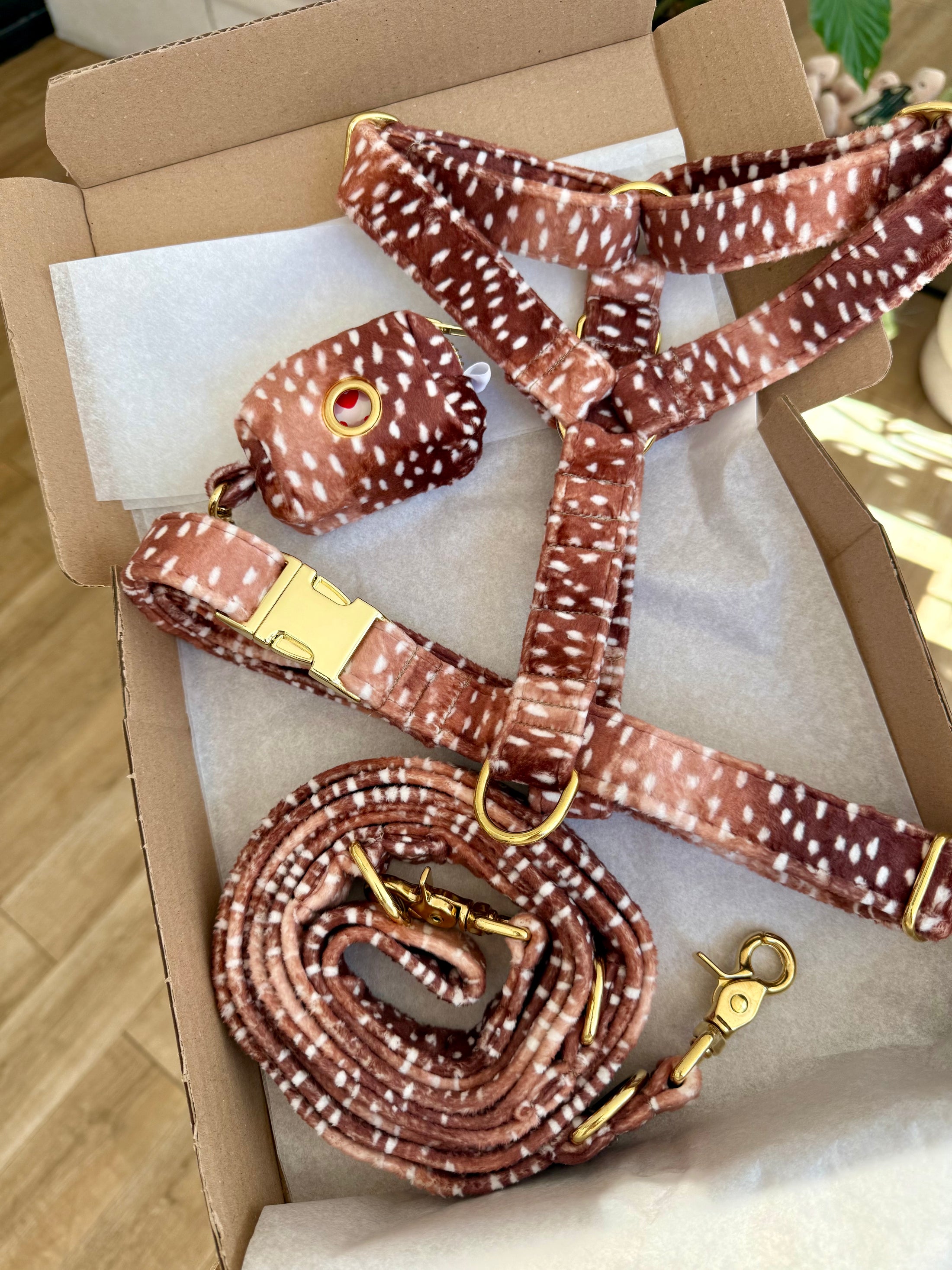 Harnais Biche - tissu douceur