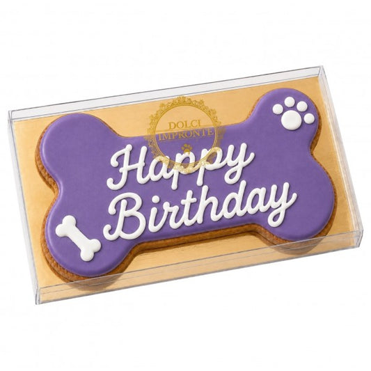 Biscuit Happy birthday - Lilas
