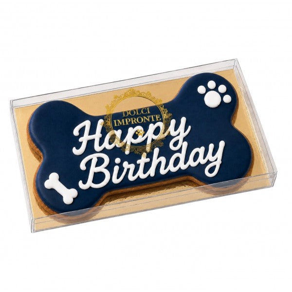 Biscuit Happy birthday - Bleu